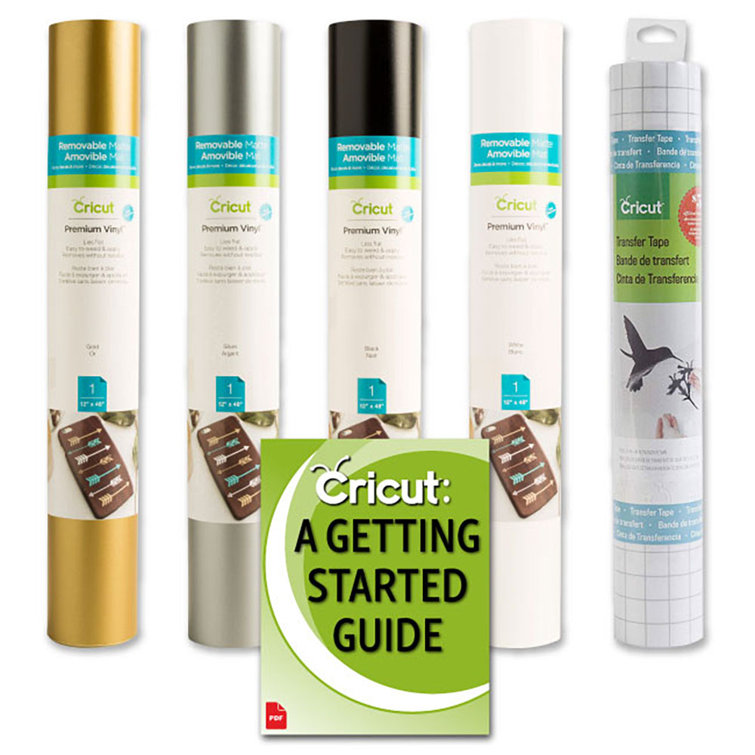 Cricut Removable Vinyl Classics Bundle Cutting Machine Materials Wayfair